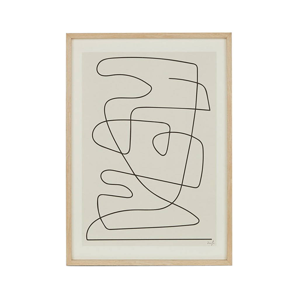 Coll Wall Art With Frame 19.5"x27.5"