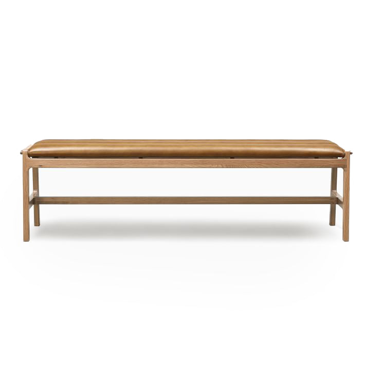 Carlisle Leather Dining Bench