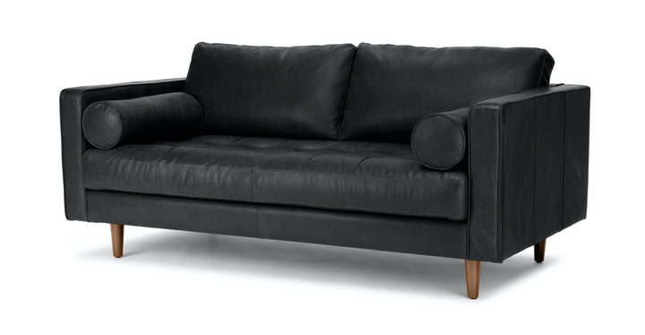 Sven Oxford Black 72" Sofa