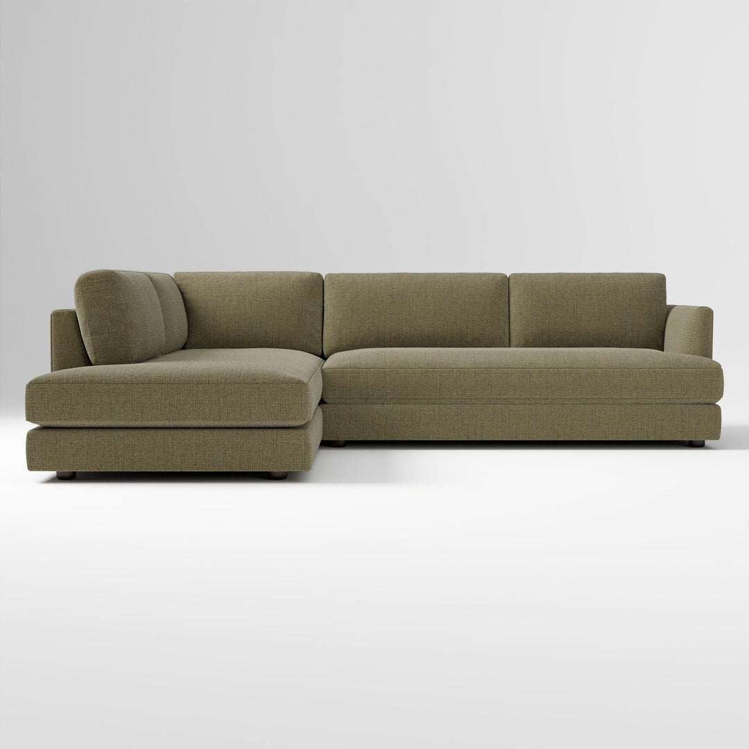 Haven 2-Piece Bumper Chaise Sectional