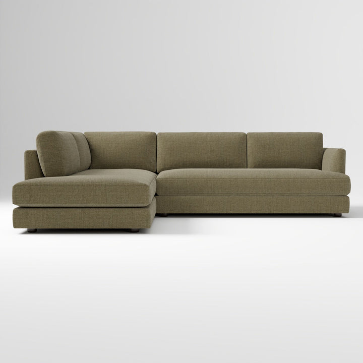 Haven 2-Piece Bumper Chaise Sectional