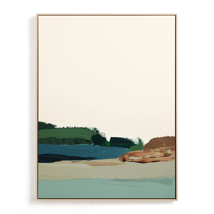 Spring Seascape Wall Art with Frame-30x40