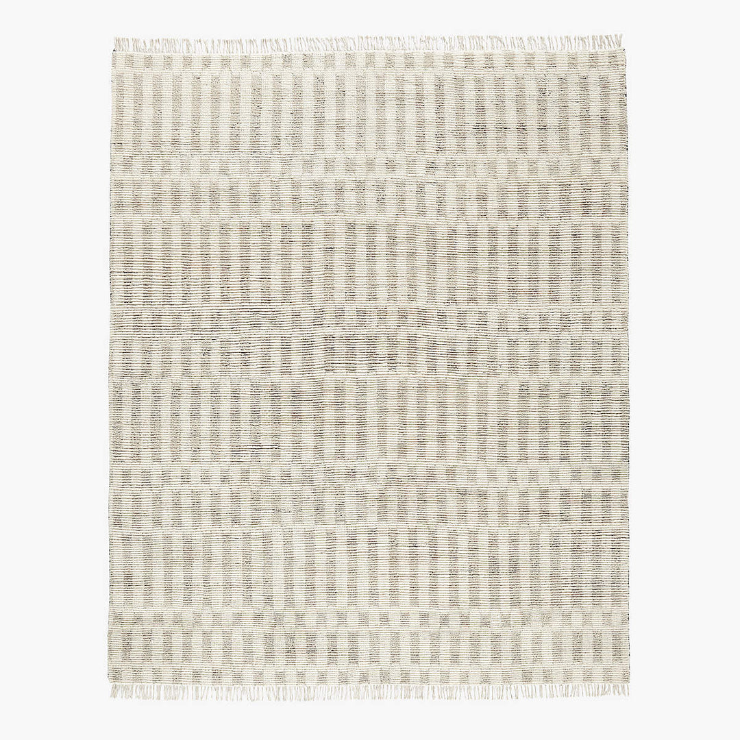 Esme Ivory Tan Hand Knotted Rug 8'x10'