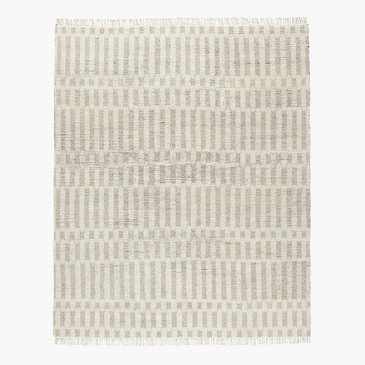 Esme Ivory Tan Hand Knotted Rug 8'x10'