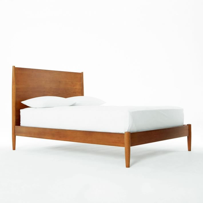 Mid Century Bed-Queen