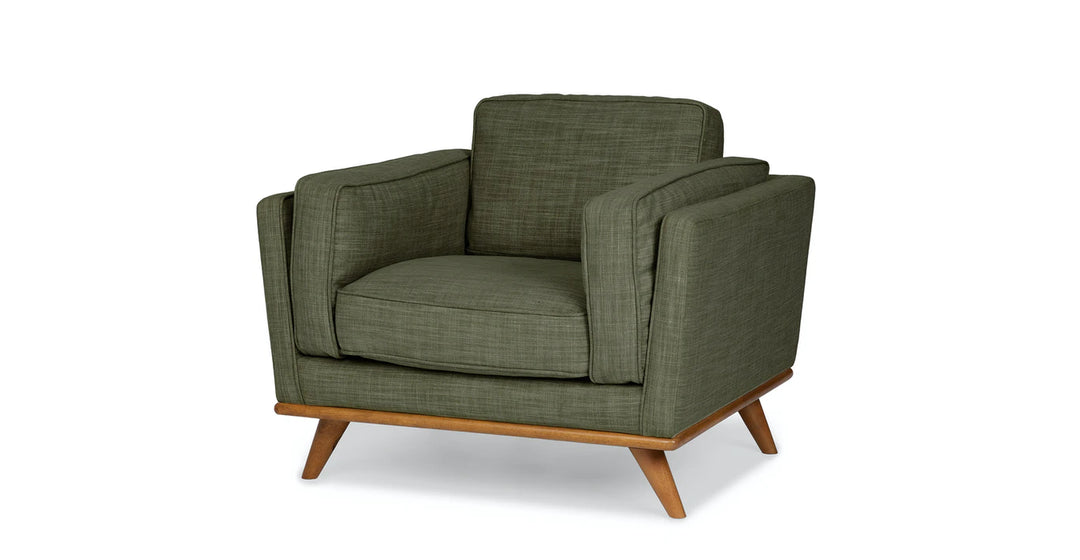 Timber Olio Green Chair