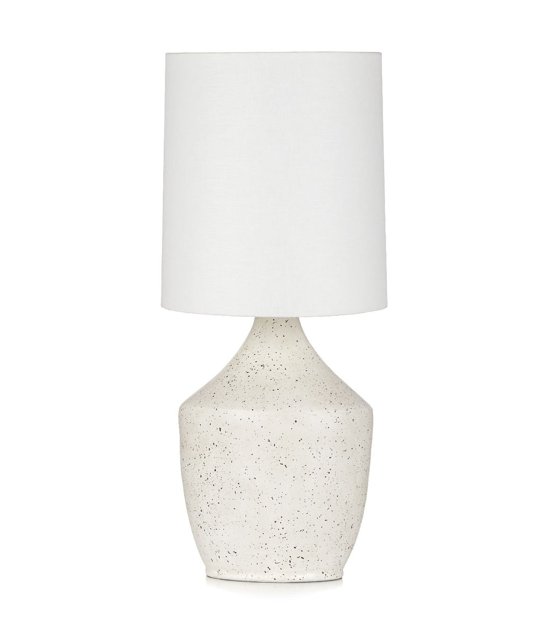 Rama White Table Lamp - 28"