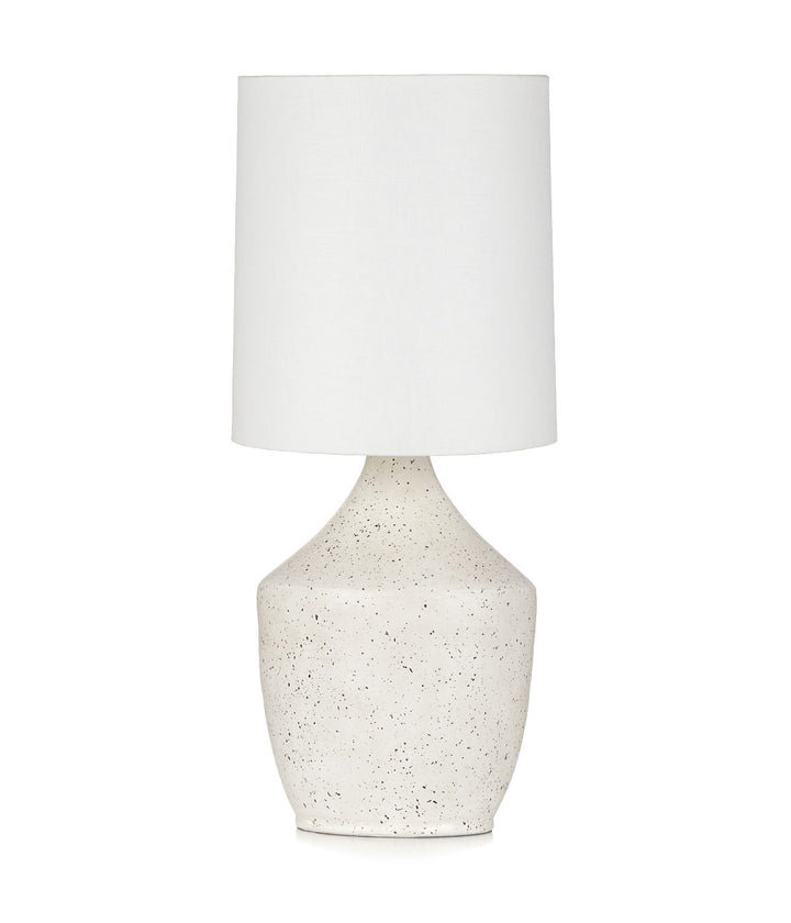 Rama White Table Lamp - 28"