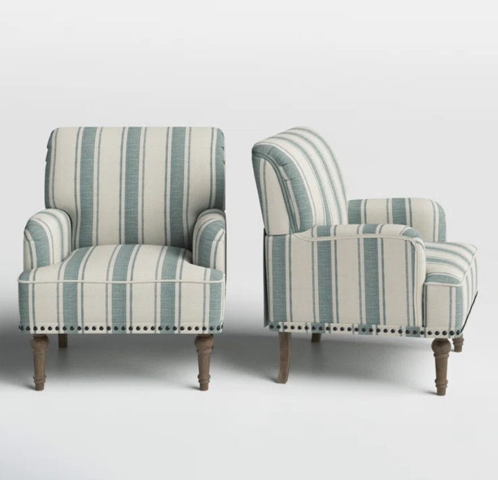 Arching Upholstered Armchair 1