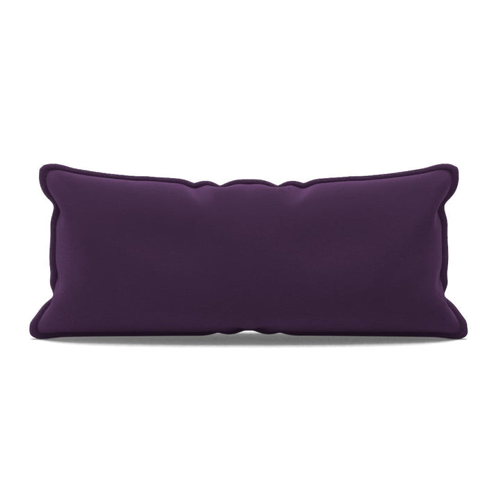 Velvet Lumbar Pillow With Insert 30"x12"
