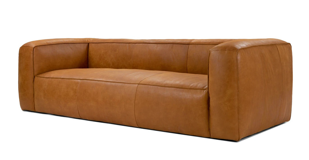 Cigar Rawhide Tan Sofa