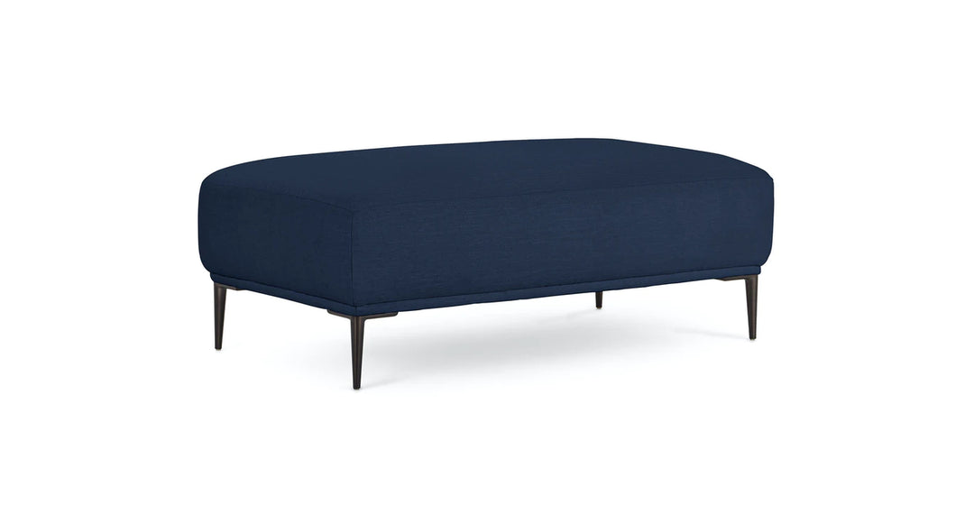 Abisko Aurora Blue Ottoman