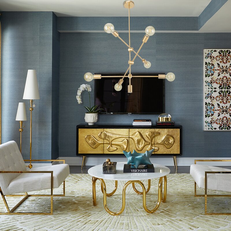 Dycus Light Sputnik Modern Linear Chandelier