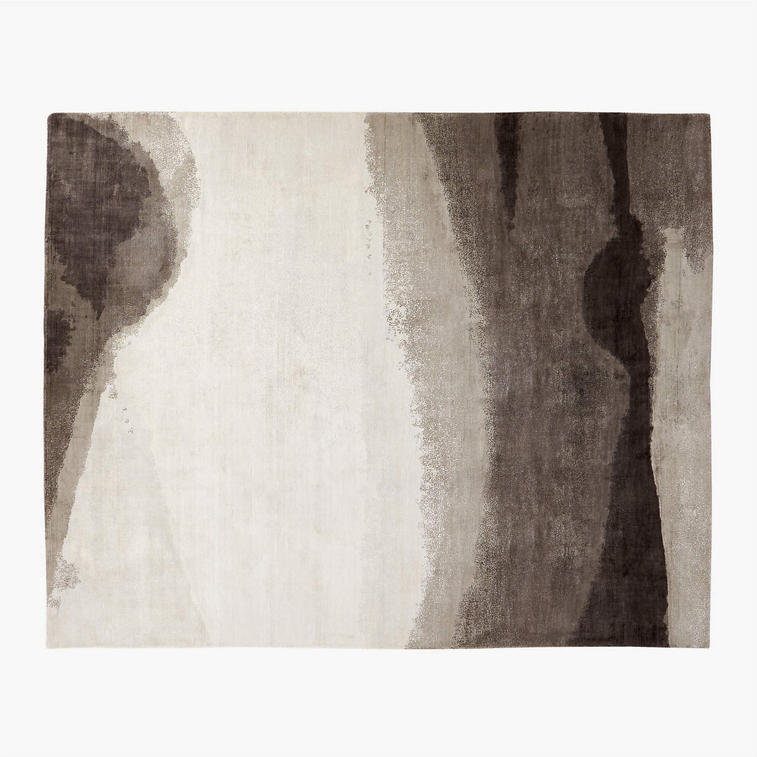 SUNDOWN HANDLOOMED CHARCOAL Rug 8x10