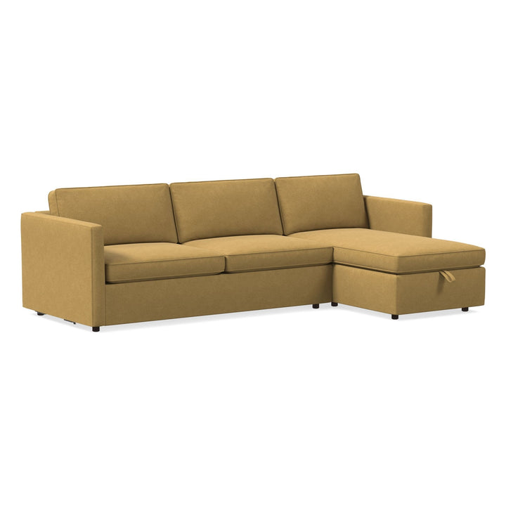 Harris 2 Piece Storage Sofa Chaise Sectional 111