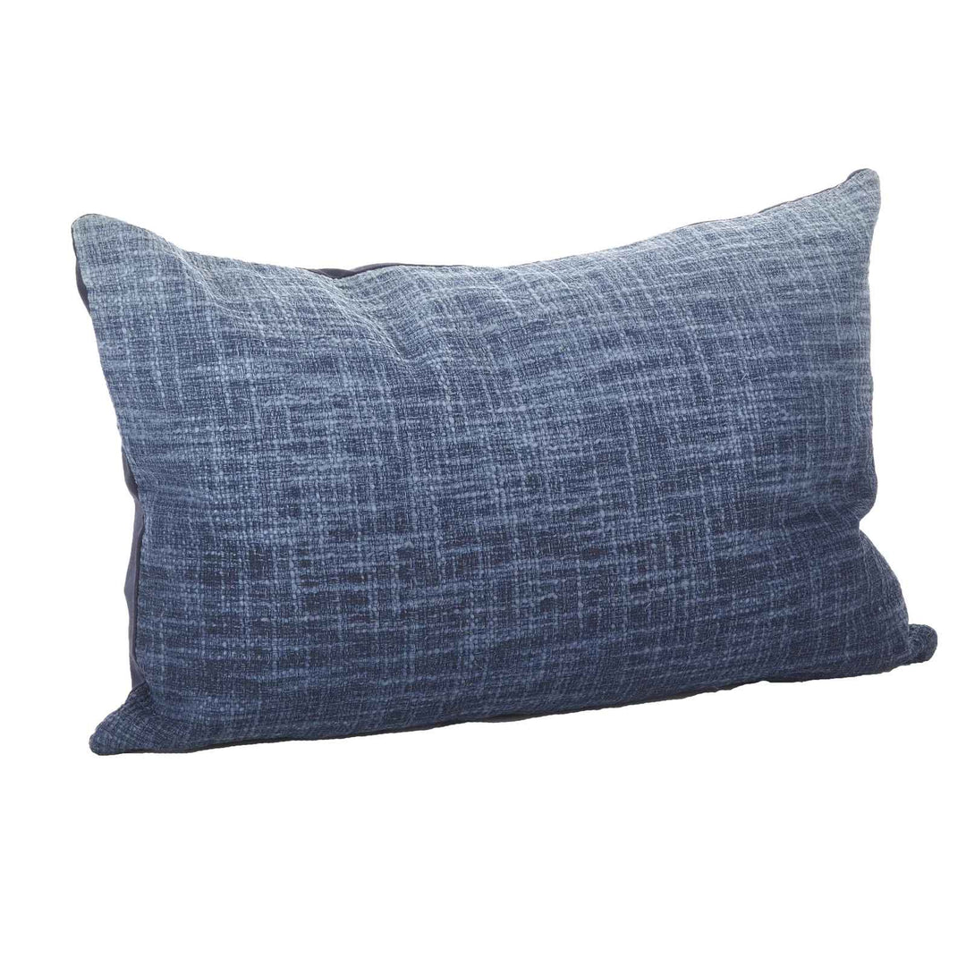 Herminio Ombre Cotton Down Lumbar Pillow with Insert-14"x23"