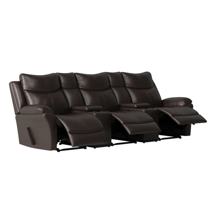 Cheryll Home Theater Sofa with Cup Holder