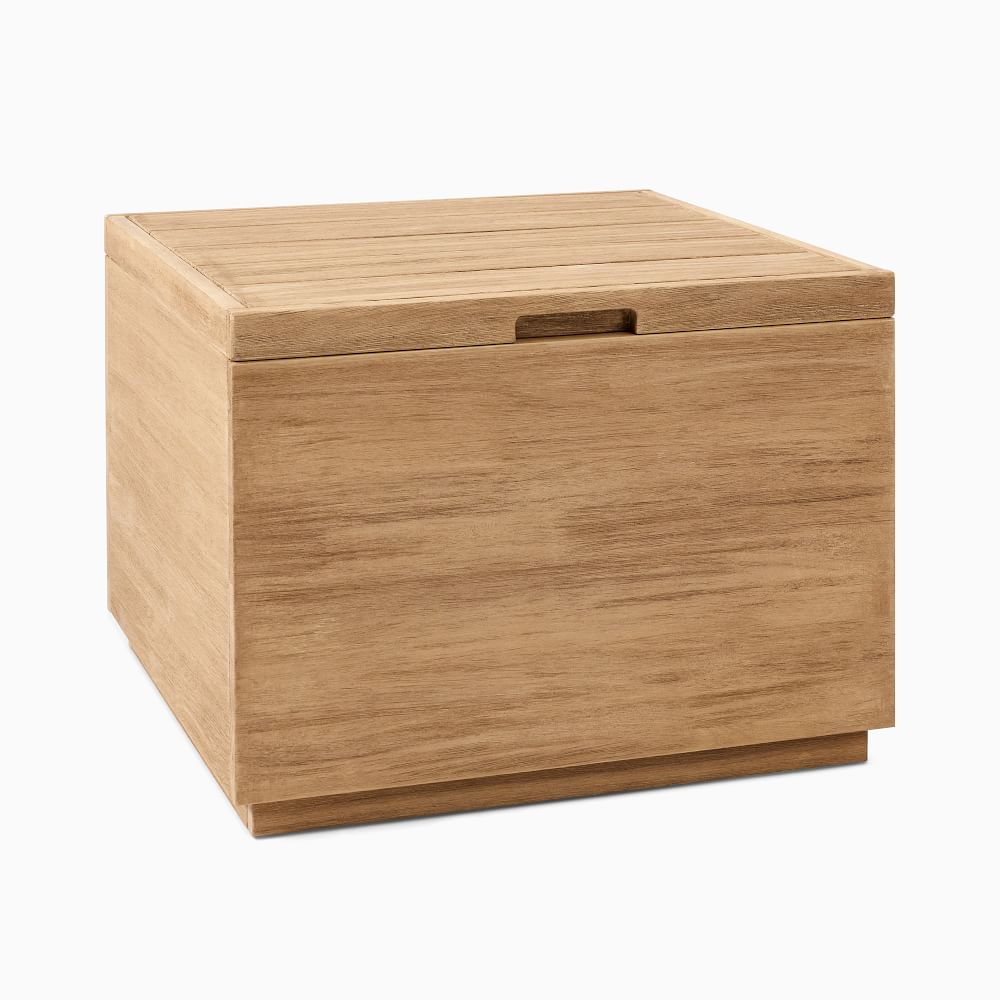 Volume Outdoor Square Storage Side Table