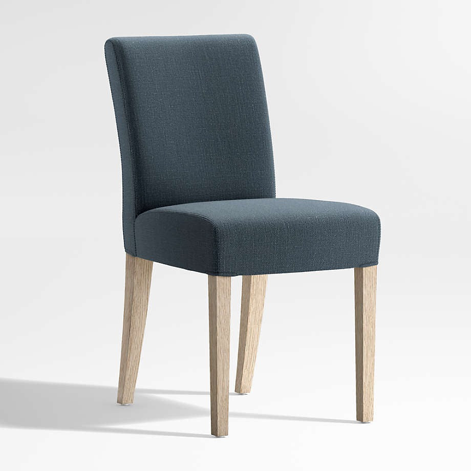 Lowe Navy Upholstered Dining Chair