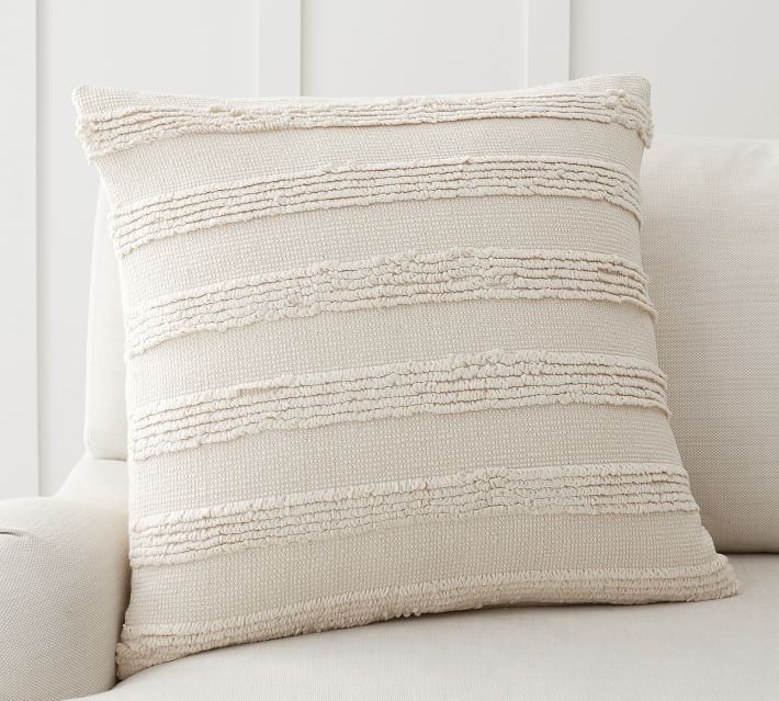 Damia Handwoven Textured Pillow Cover no insert-22"x22"