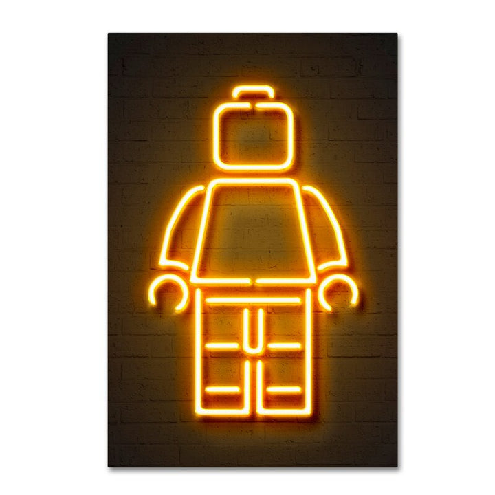 Octavian Mielu Minifig Graphic Art on Canvas Unframed