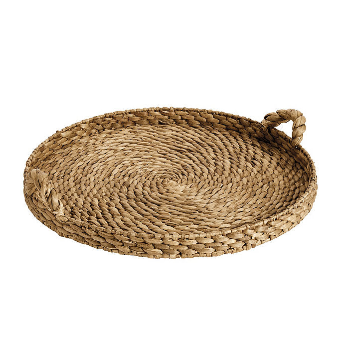 Braided Hyacinth Tray