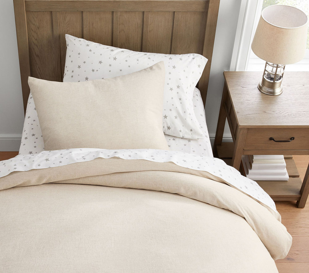 Linen Cotton Duvet Cover-Twin