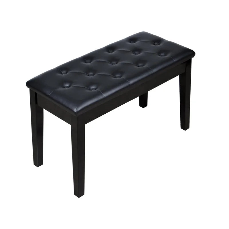 Sardis Faux Leather Storage Bench