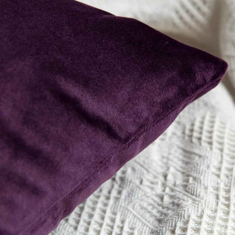 Payson Velvet Throw Pillow Cover No Insert-18"x18"