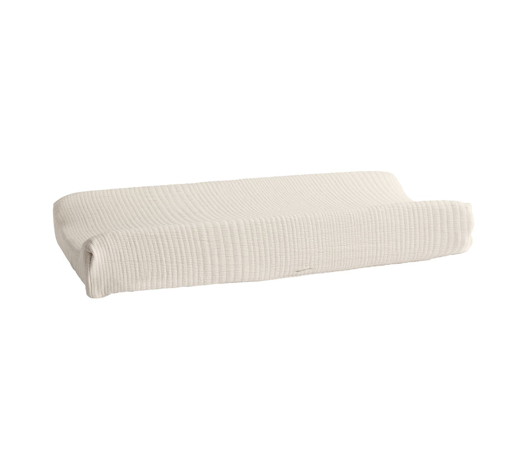 Organic Matelasse Changing Pad Cover