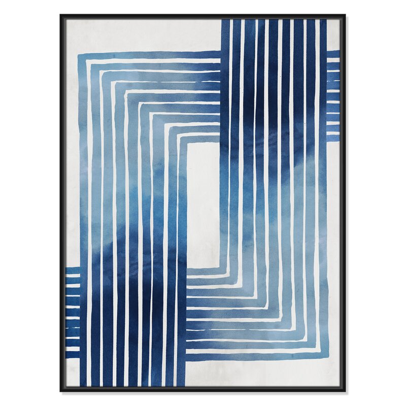 In Unison by Eva Watts Painting Print With Frame 31.5"x41.5"