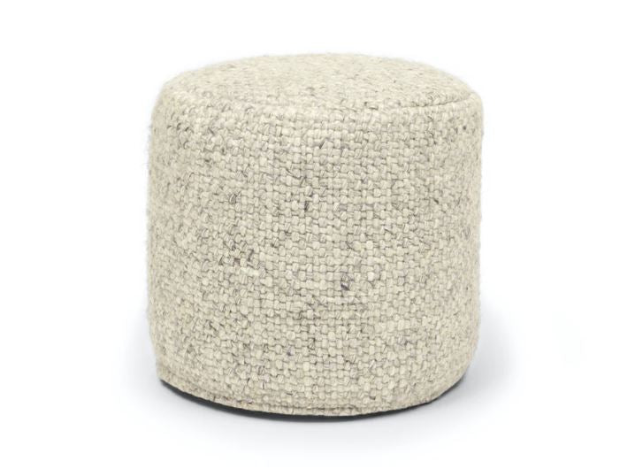 Texa Vanilla Ivory Pouf