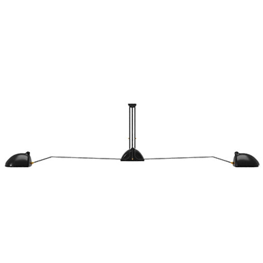 Cicero 3 Light Semi Flush Mount