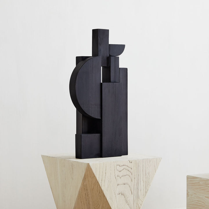 Diego Olivero Floor Sculptures Gray Blocks