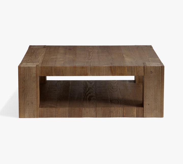 Palisades Square Reclaimed Wood Coffee Table
