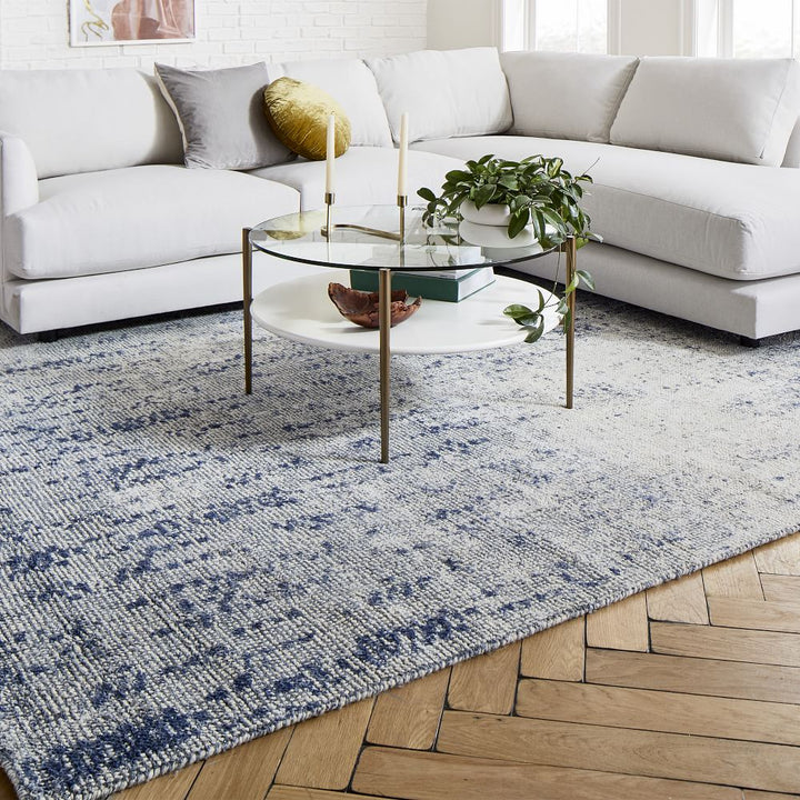Distressed Foliage Rug-10'x14'
