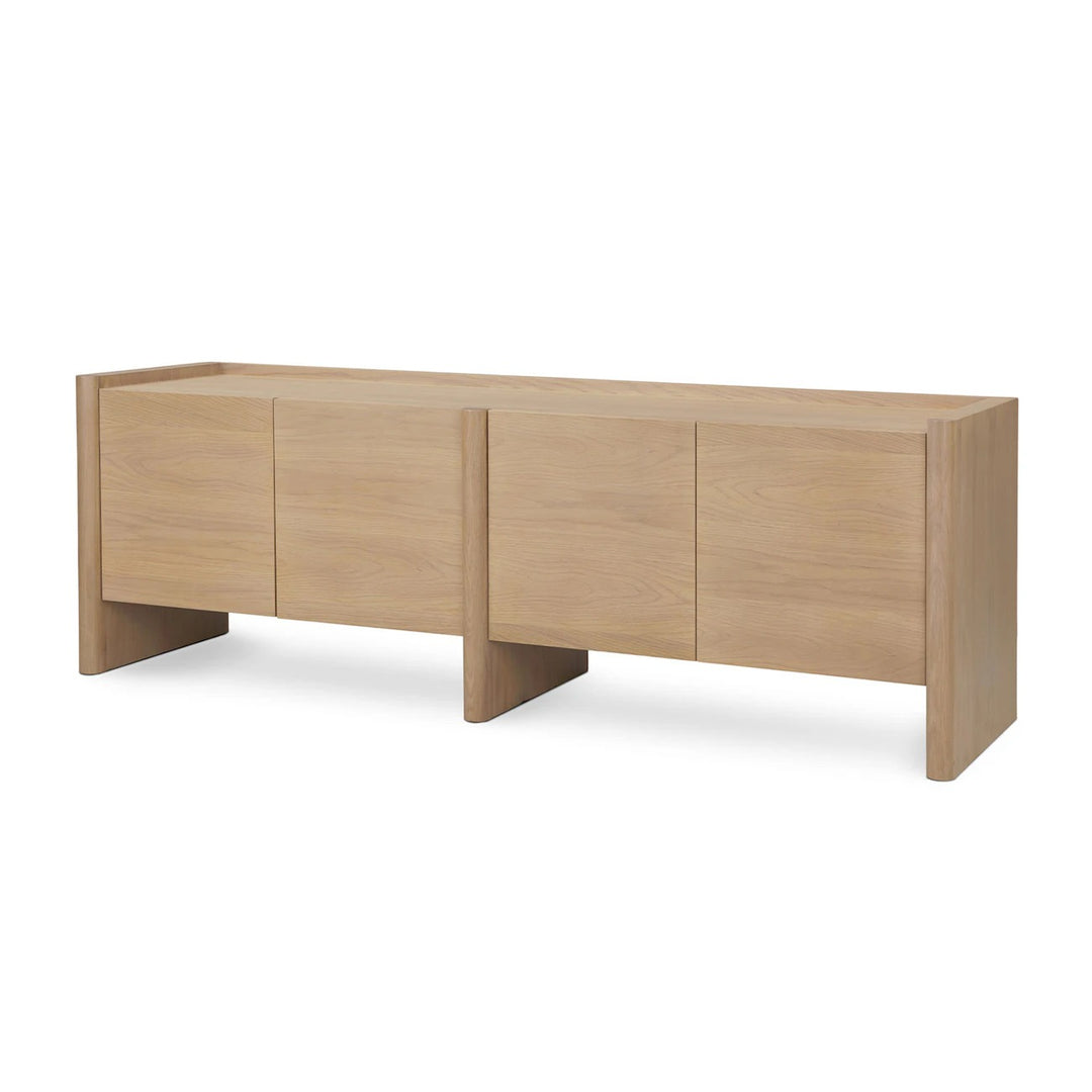 Torme White Oak Media Unit