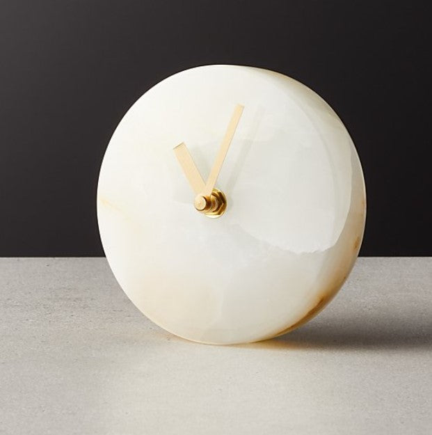 ONYX TABLE TOP CLOCK