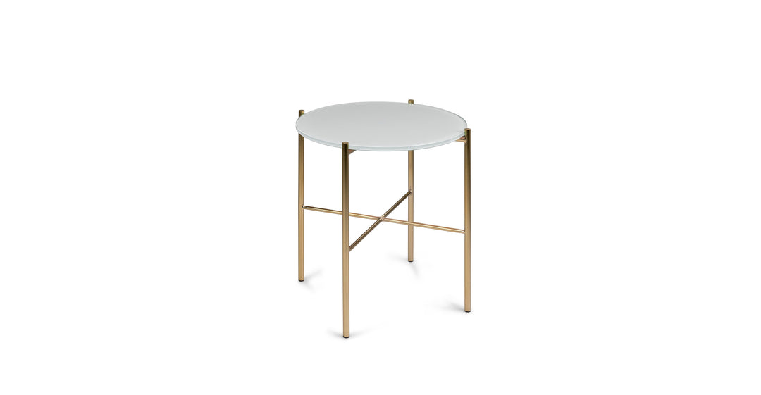 Silicus Light Gray Side Table