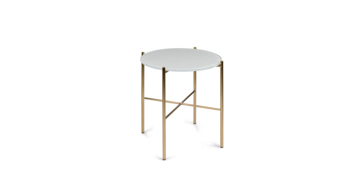 Silicus Light Gray Side Table