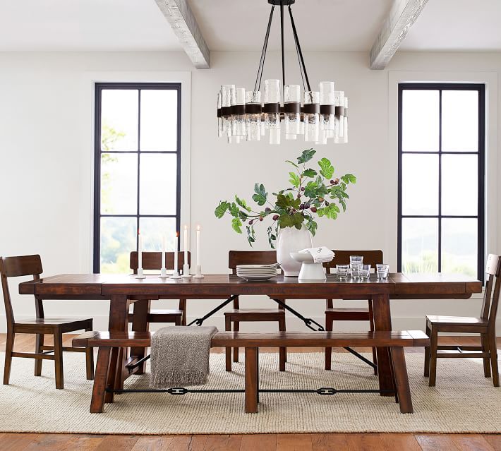 Benchwright Extending Dining Table