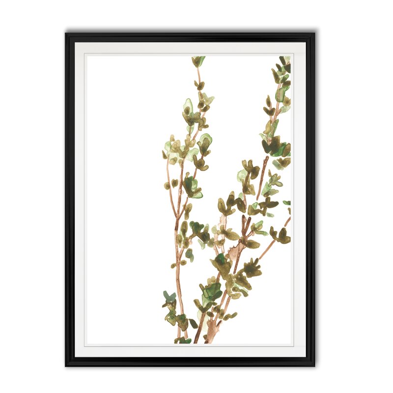 Earthtone Herbs II Print