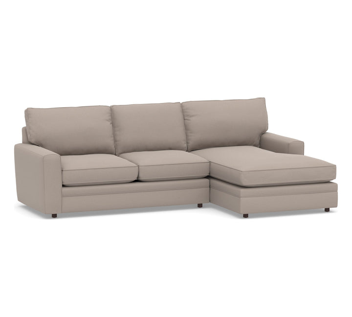Pearce Square Left Arm Loveseat Chaise Sectional