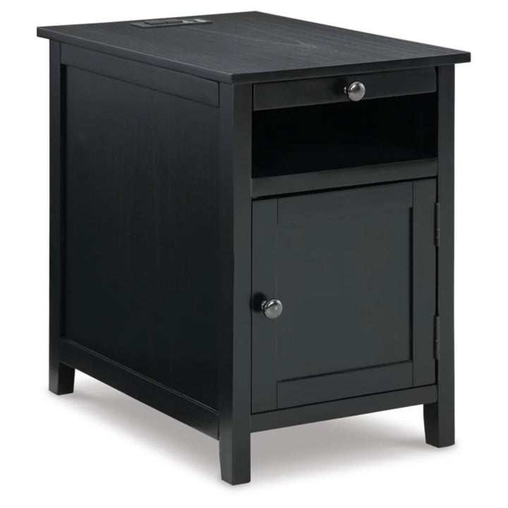Dalson End Table and Built In Outlets