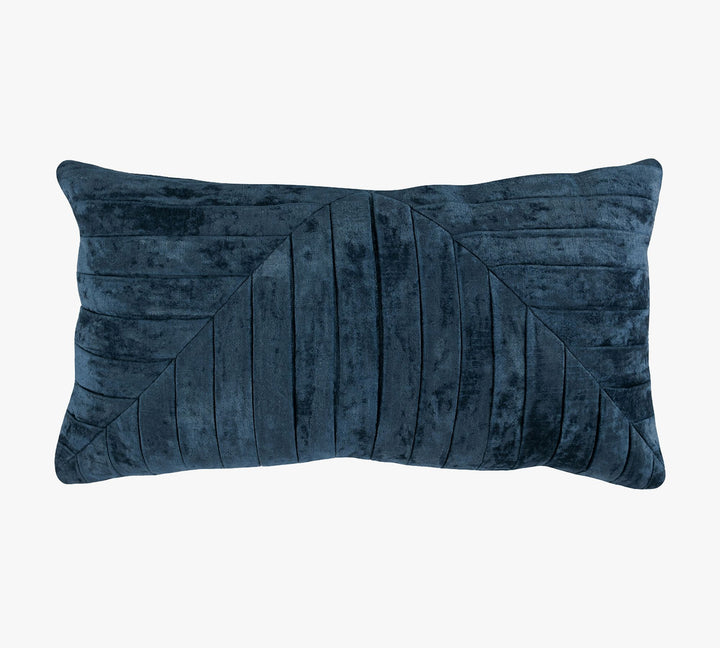 Xiomara Velvet Pillow Nightfall Blue