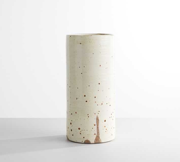 Terra Cotta Speckled Large Vase