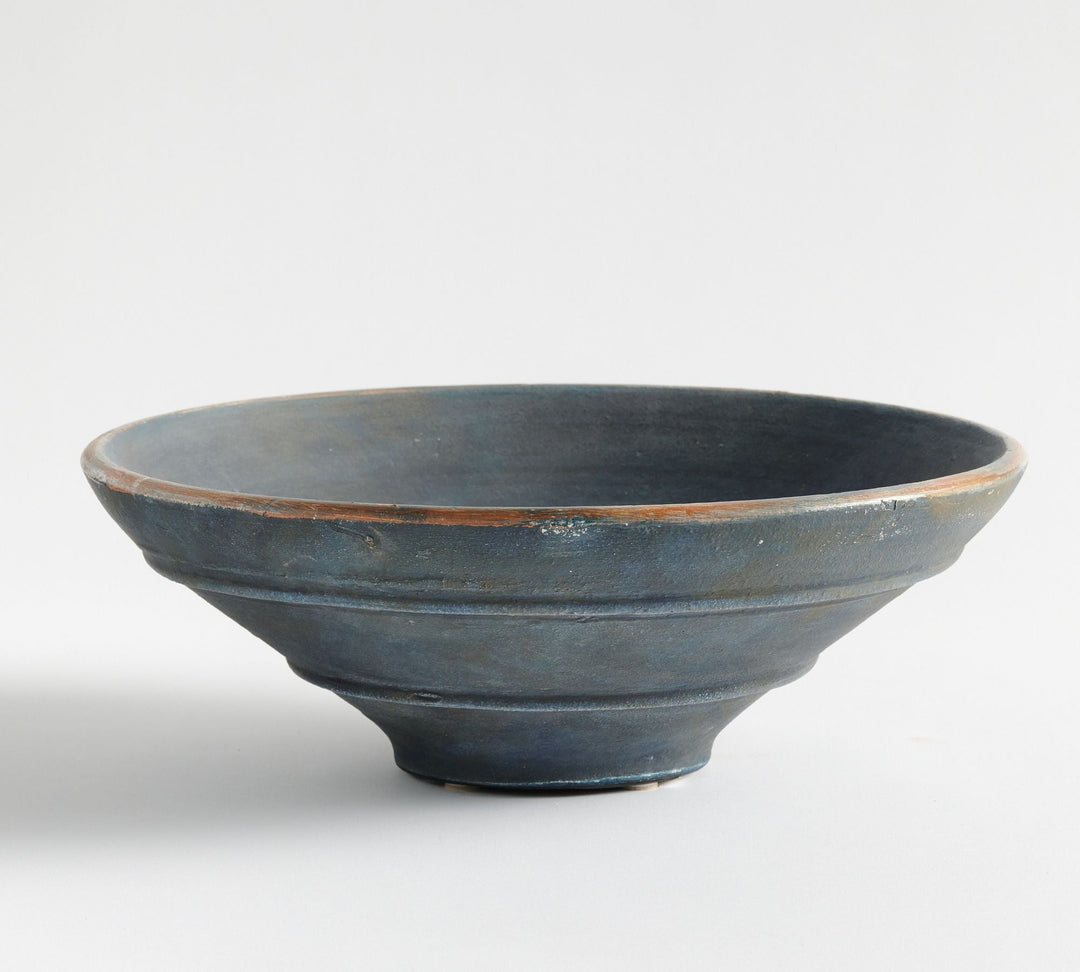 Indigo Artisan Handcrafted Bowl