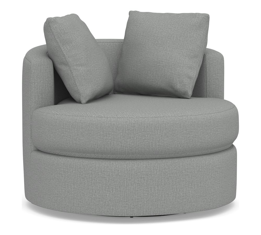 Balboa Upholstered Swivel Armchair