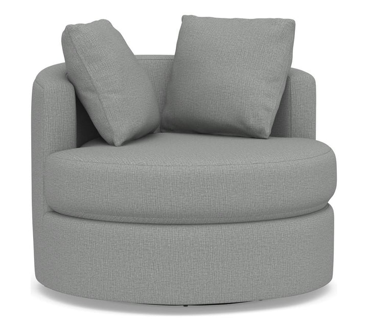 Balboa Upholstered Swivel Armchair