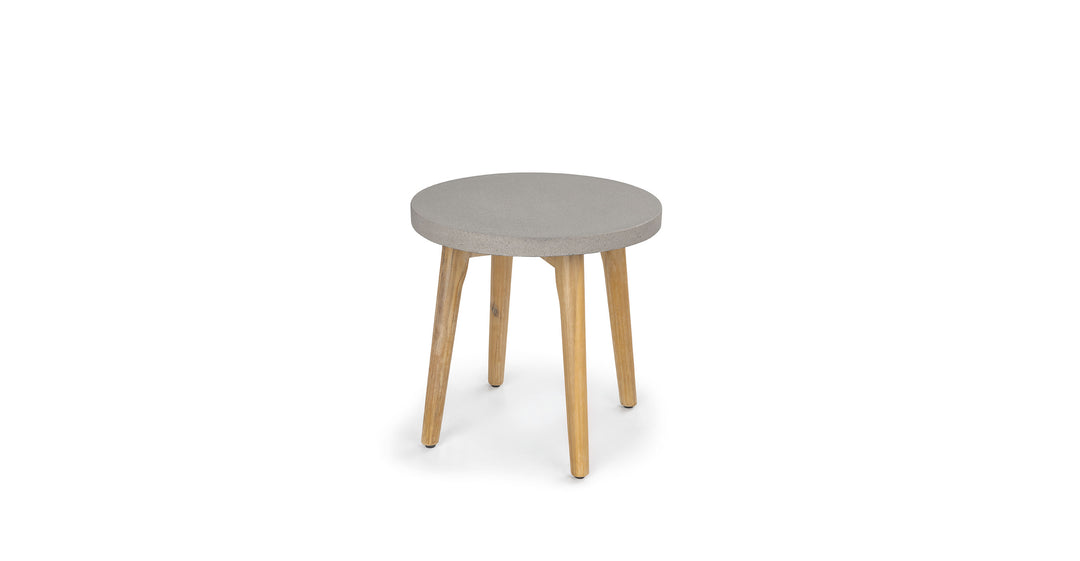 Atra Concrete Round Side Table